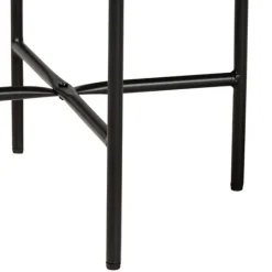 Kirkland's Home Round Light Wood X Base Accent Table- Accent & End Tables