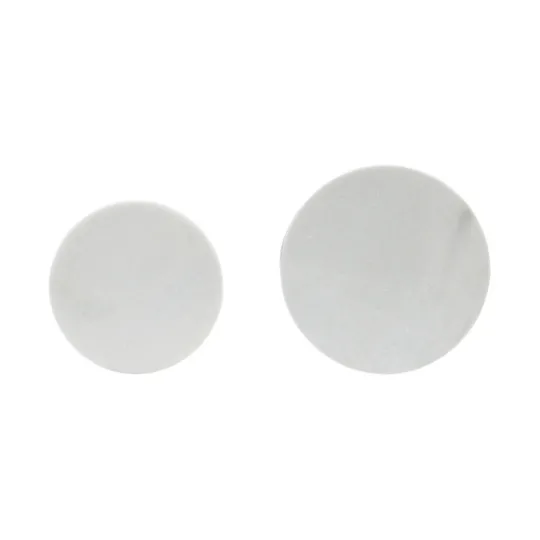 Kirkland's Home Round Marble Nesting 2-Pc. Accent Table Set- Accent & End Tables