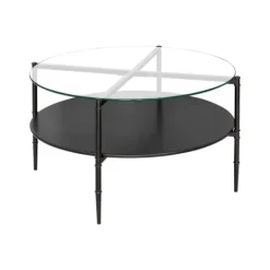 Kirkland's Home Round Martha Stewart Coffee Table- Coffee Tables