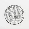 Kirkland's Home Round Metal Floral Cutout Wall Plaque- Wall Plaques