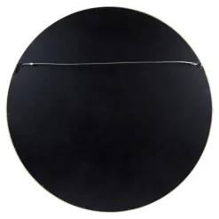 Kirkland's Home Round Natural Wood Hutton Mirror- Decorative Mirrors