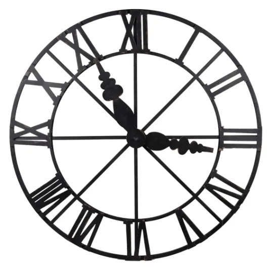 Kirkland's Home Round Open Face Decorative Wall Clock- Clocks