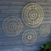 Kirkland's Home Round Paper Discs 4-Pc. Wall Plaque Set- Wall Plaques