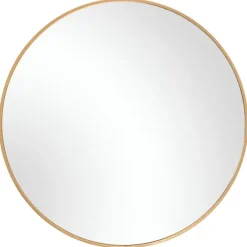Kirkland's Home Round Simple Frame Medium Wall Mirror- Framed Mirrors