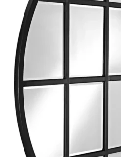 Kirkland's Home Round Windowpane Wall Mirror, 40 In.- Decorative Mirrors