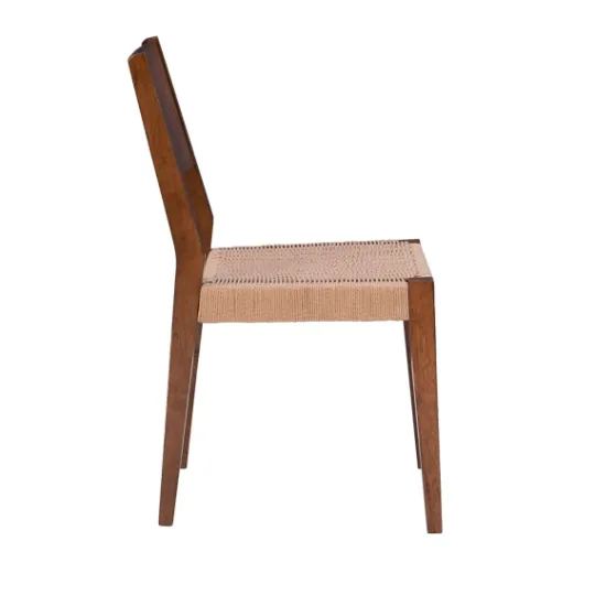Kirkland's Home Rubberwood Handwoven Rope 6-Pc. Dining Set- Dining Sets