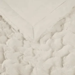 Kirkland's Home Ruched Fur Throw- Blankets & Throws