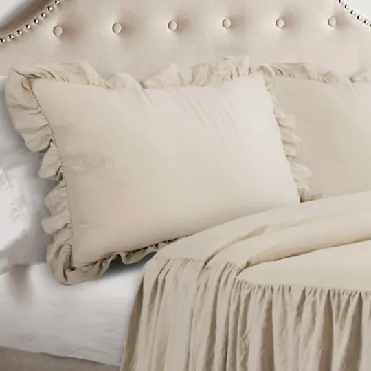 Kirkland's Home Ruffle Skirt 3-Pc. Queen Comforter Set- Comforters