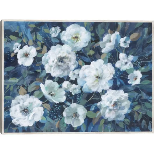 Kirkland's Home Rugosa Roses Floral Framed Wall Art- Framed Art