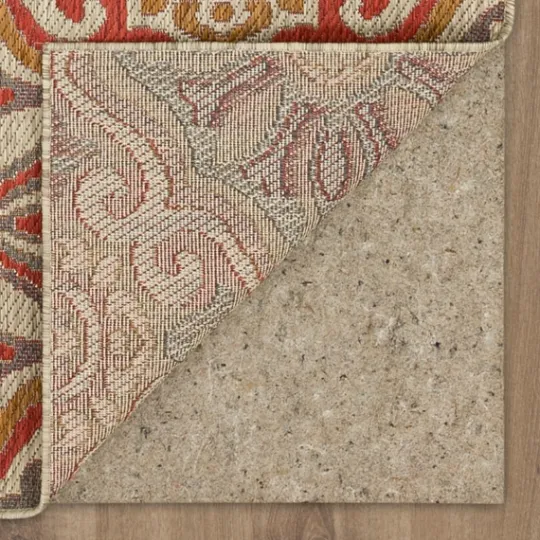 Kirkland's Home Rust Boho Ikat Indoor/Outdoor Area Rug, 5X7- Outdoor Rugs