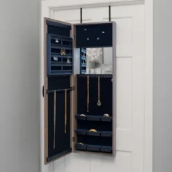 Kirkland's Home Rustic Arch Jewelry Armoire Mirror- Armoires