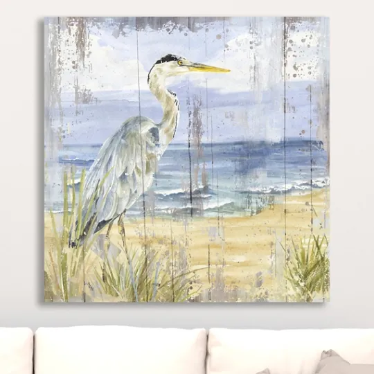 Kirkland's Home Rustic Birds Of The Coast I Canvas Art Print- Canvas Art