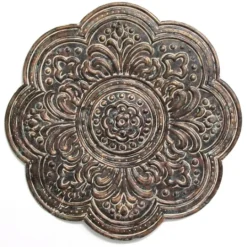 Kirkland's Home Rustic Bronze Metal Medallion Wall Plaque- Wall Plaques