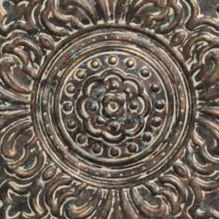 Kirkland's Home Rustic Bronze Metal Medallion Wall Plaque- Wall Plaques