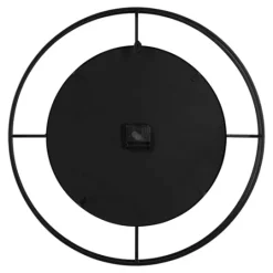 Kirkland's Home Rustic Brown And Black Newfield Clock- Clocks