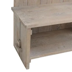 Kirkland's Home Rustic Driftwood Hall Tree- Entryway Furniture