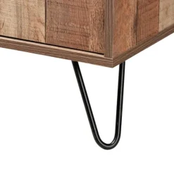 Kirkland's Home Rustic Hairpin Wine Cabinet- Cabinets & Sideboards