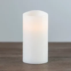Kirkland's Home Rustic Led Pillar Candle, 3X6 In.- Flameless Candles