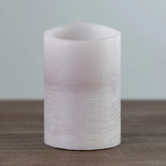 Kirkland's Home Rustic Led Pillar Candle, 4X6 In.- Flameless Candles