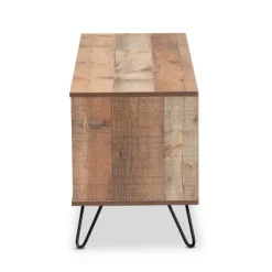 Kirkland's Home Rustic Oak Wood Tv Stand- Tv Stands & Media Consoles