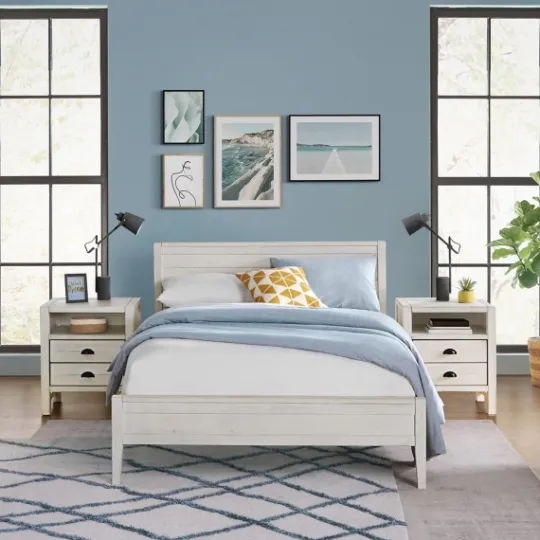 Kirkland's Home Rustic Pine Panel 3-Pc. Full Bedroom Set- Beds & Headboards