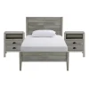 Kirkland's Home Rustic Pine Panel 3-Pc. Twin Bedroom Set- Beds & Headboards