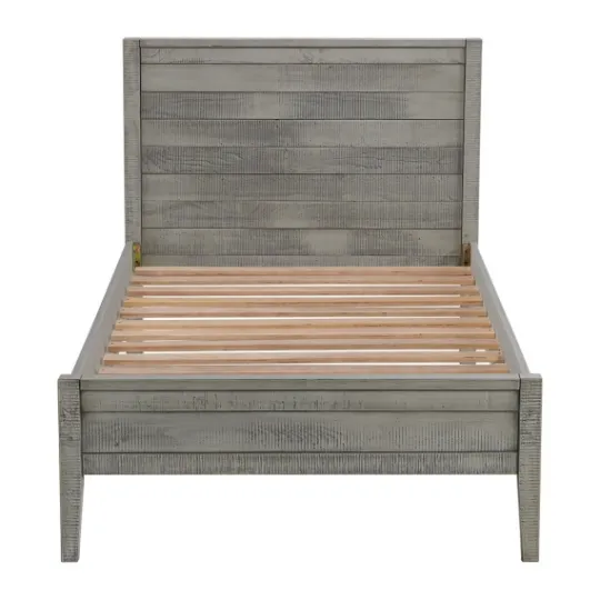 Kirkland's Home Rustic Pine Panel 3-Pc. Twin Bedroom Set- Beds & Headboards