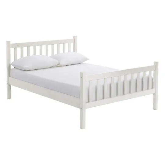 Kirkland's Home Rustic Pine Spindle Full Bed Frame- Beds & Headboards