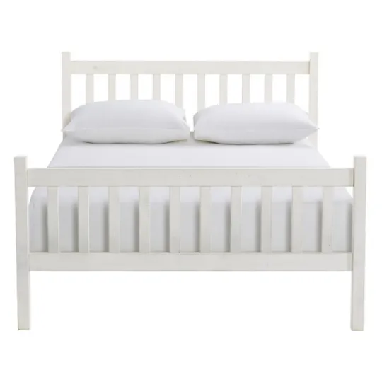 Kirkland's Home Rustic Pine Spindle Full Bed Frame- Beds & Headboards