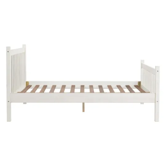 Kirkland's Home Rustic Pine Spindle Full Bed Frame- Beds & Headboards
