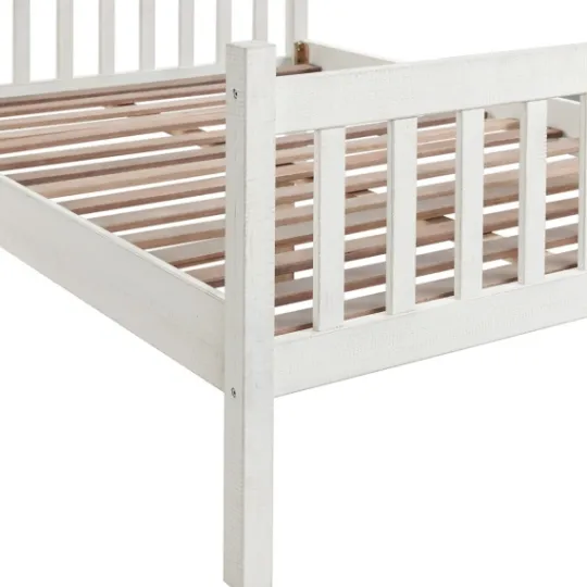 Kirkland's Home Rustic Pine Spindle Full Bed Frame- Beds & Headboards