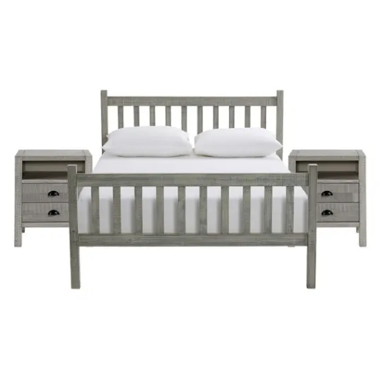Kirkland's Home Rustic Pine Spindle 3-Pc. Full Bedroom Set- Beds & Headboards