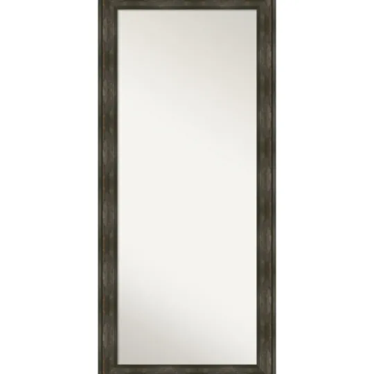 Kirkland's Home Rustic Rail Charred Framed Mirror, 30X66 In.- Full Length & Floor Mirrors