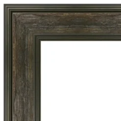 Kirkland's Home Rustic Rail Charred Framed Mirror, 30X66 In.- Full Length & Floor Mirrors