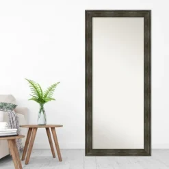 Kirkland's Home Rustic Rail Charred Framed Mirror, 30X66 In.- Full Length & Floor Mirrors