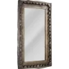 Kirkland's Home Rustic Wood Scalloped Edge Wall Mirror- Decorative Mirrors