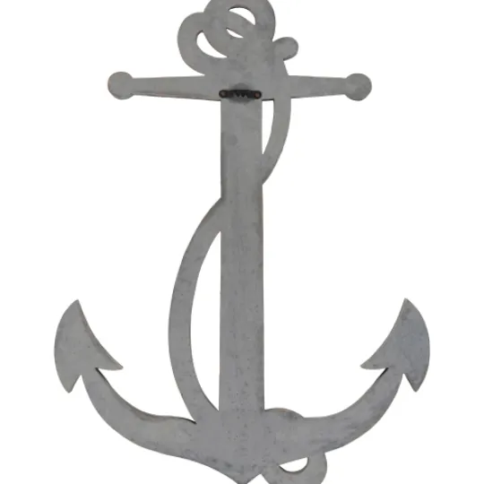 Kirkland's Home Rustic Wooden Anchor Plaque- Wall Plaques