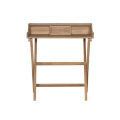 Kirkland's Home Rustic Wooden Folding Desk- Office Furniture