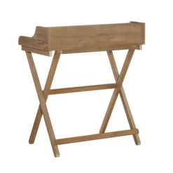 Kirkland's Home Rustic Wooden Folding Desk- Office Furniture