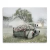 Kirkland's Home Sage Flower Truck Canvas Art Print, 30X24 In.- Canvas Art