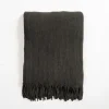 Kirkland's Home Sage Mist Chenille Ribbed Throw- Blankets & Throws
