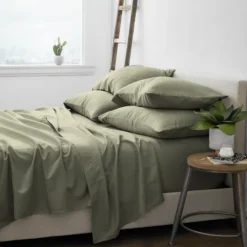 Kirkland's Home Sage Ultra Soft 6-Pc. King Sheet Set- Bed Sheets