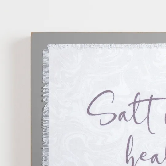 Kirkland's Home Salt Water Heals Everything Wall Plaque- Wall Quotes & Signs