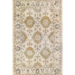 Kirkland's Home Sand Botanical Hannah Indoor/Outdoor Rug, 7X9- Outdoor Rugs
