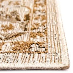 Kirkland's Home Sand Botanical Hannah Indoor/Outdoor Rug, 7X9- Outdoor Rugs