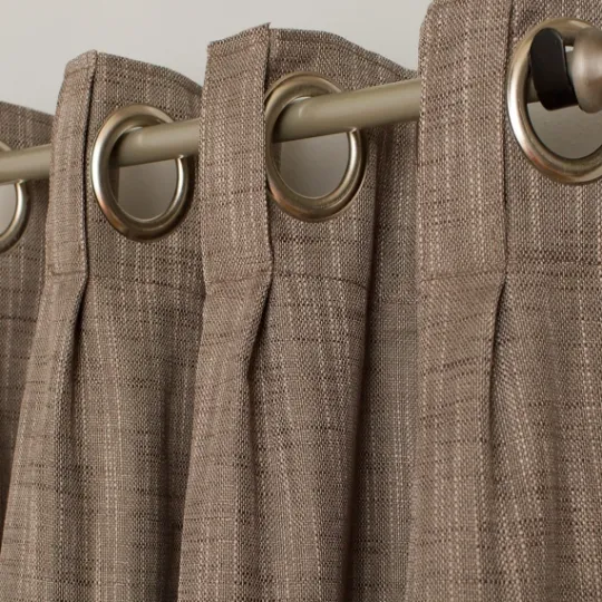 Kirkland's Home Sand Box Pleated Single Curtain Panel, 84 In.- Curtains & Drapes