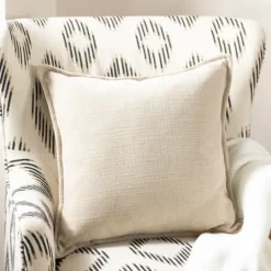 Kirkland's Home Sand Chenille Throw Pillow- Pillows