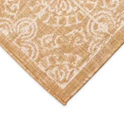 Kirkland's Home Sand Embellished Scroll Indoor/Outdoor Rug, 6X9- Outdoor Rugs