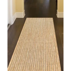 Kirkland's Home Sand Intertwine Indoor/Outdoor Runner- Outdoor Rugs