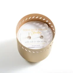 Kirkland's Home Sandalwood Vanilla Citronella Tin Candle- Candles